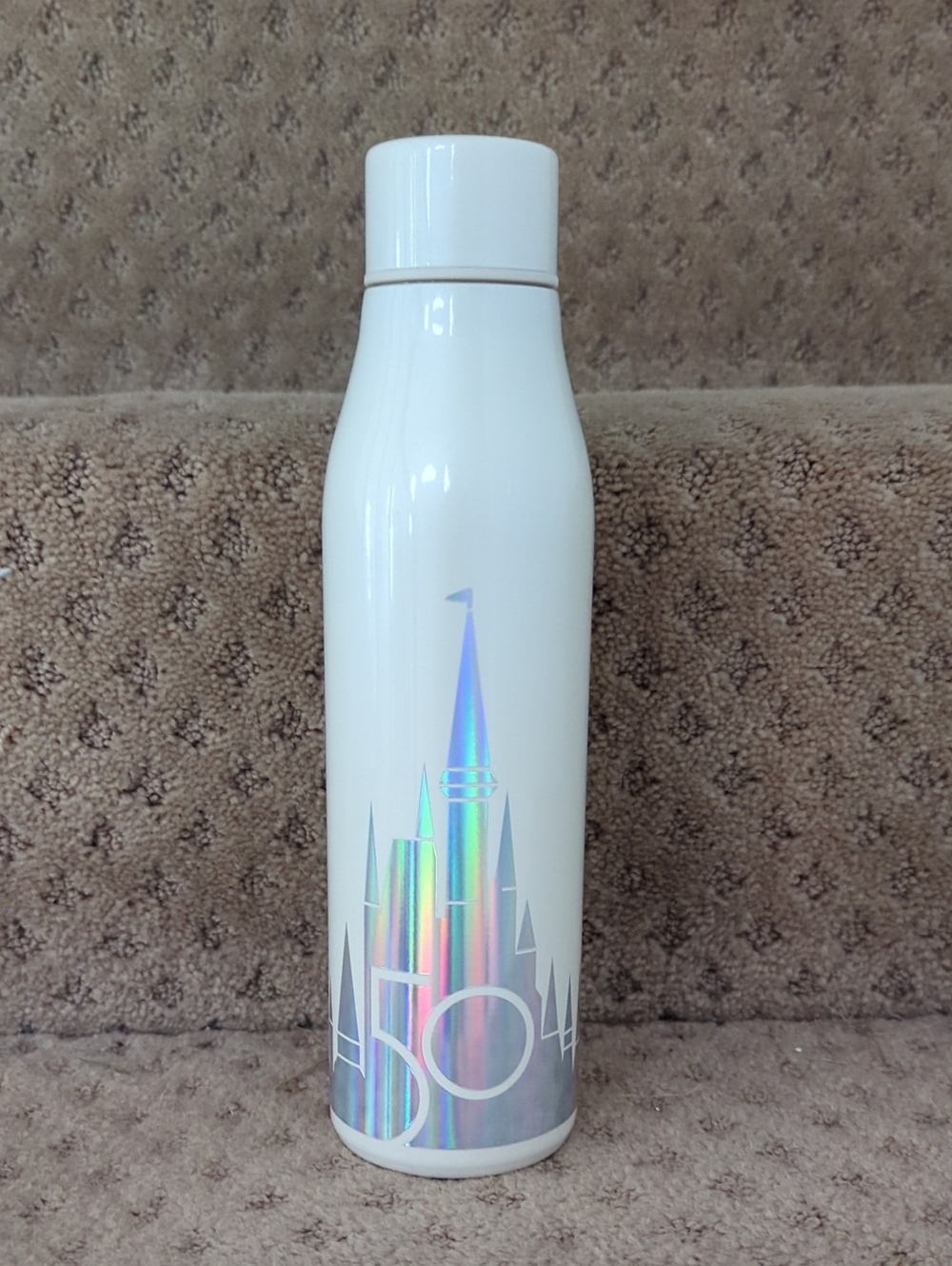 Walt Disney World 50th Anniversary Stainless Steel Water Bottle